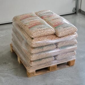 Demi-palette 33 sacs de 15 kg de pellets certifiés ENplus A1