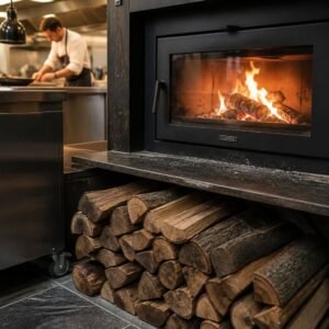 Palette Restaurant 33 cm en chêne et charme ultra sec pour insert professionnel