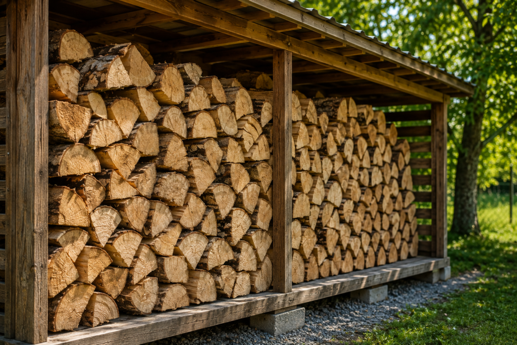 Comment stocker le bois de chauffage